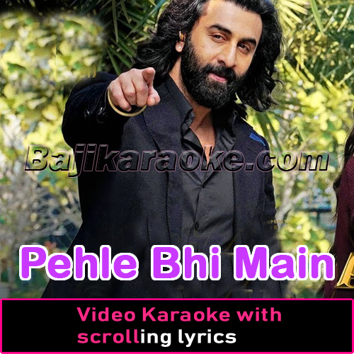 Pehle Bhi Main - Video Karaoke Lyrics