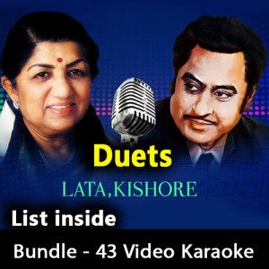 Kishore & Lata Bundle Duets - 43 Video Karaoke