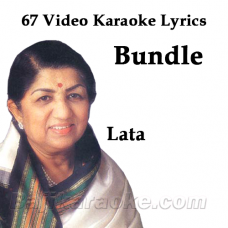 Lata Mangeshkar - BUNDLE - 64  Video Karaoke Lyrics