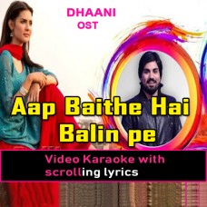 Aap Baithe Hain Balin Pe - Video Karaoke Lyrics