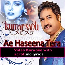 Ae Haseena Tera Jo Bhi Naam Hai - Video Karaoke Lyrics