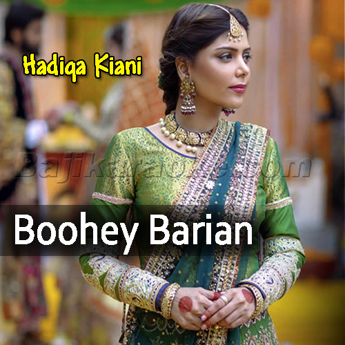 Boohey Barian - Live Version - Karaoke Mp3 | Hadiqa Kiani