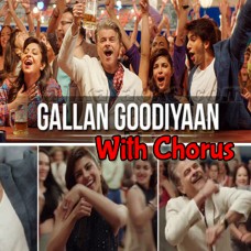 Gallan Goodiyan - With Chorus - Karaoke Mp3