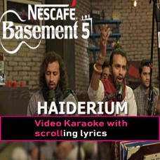 Haiderium - Video Karaoke Lyrics