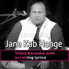 Jaane Kab Honge Kam - Video Karaoke Lyrics