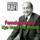Kya Hua Tera Waada - Female Version - Karaoke Mp3 | Mohammad Rafi