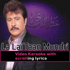 La Lai Taan Mundri - Remix - Video Karaoke Lyrics