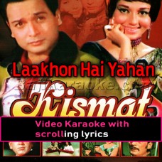 Laakhon Hain Yahan - Video Karaoke Lyrics