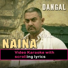 Naina Jo Sanjhe Khawab - Video Karaoke Lyrics