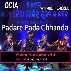 Padare Pada Chhanda - Without Chorus - Video Karaoke Lyrics
