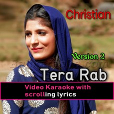 Tera Rab - Version 2 - Christian - Video Karaoke Lyrics | Romika Masih