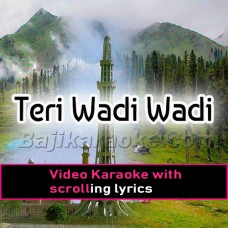 Teri Wadi Wadi Ghoomu - With Chorus - Video Karaoke Lyrics