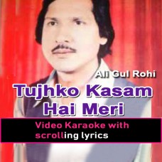 Tujh Ko Qasam Hai Meri - Video Karaoke Lyrics