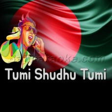 Tumi Shudhu Tumi - Bangla - Karaoke Mp3 | Durnibar Shohochari