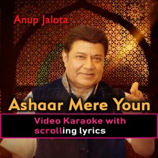 Ashaar Mere Youn To Zamane Ke - Video Karaoke Lyrics