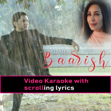 Baarish - Video Karaoke Lyrics