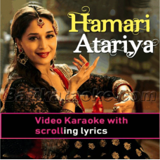 Hamari Atariya Pe - Video Karaoke Lyrics