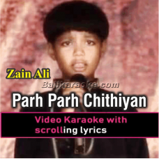 Parh Parh Chithiyan Yaar Diyan - Punjabi - Video Karaoke Lyrics