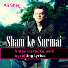 Sham ke Surmai Andheron Mein - Video Karaoke Lyrics