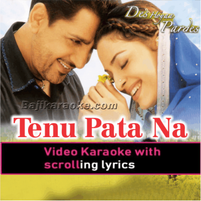 Tenu Pata Na Menu Pata - Video Karaoke Lyrics