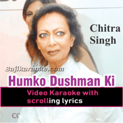 Humko Dushman Ki Nigahon Se - Video Karaoke Lyrics