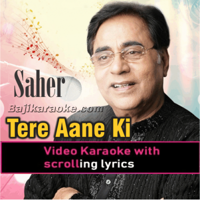 Tere Aane Ki Jab Khabar Mehke - Video Karaoke Lyrics