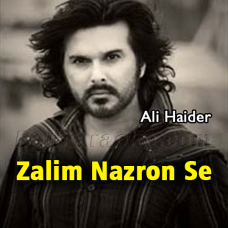 Zalim nazron se tum na - Karaoke Mp3 | Ali Haider