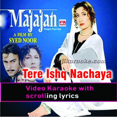 Tere Ishq Nachaya - Azra Jahan - Video Karaoke Lyrics