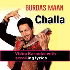 Challa - Video Karaoke Lyrics