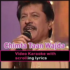 Chimta Taan Wajda - Remix - Video Karaoke Lyrics