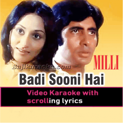 Badi sooni sooni - Video Karaoke Lyrics