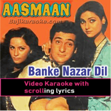 Banke Nazar Dil Ki Zubaan - Video Karaoke Lyrics