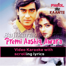Premi Aashiq Awara - Video Karaoke Lyrics