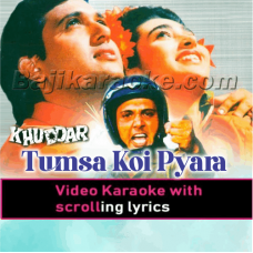 Tumsa Koi Pyara Koi Masoom - Video Karaoke Lyrics