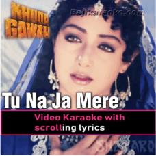 Tu Na Ja Mere Badshah - Video Karaoke Lyrics