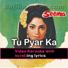Tu Pyar Ka Sagar Hai - Video Karaoke Lyrics