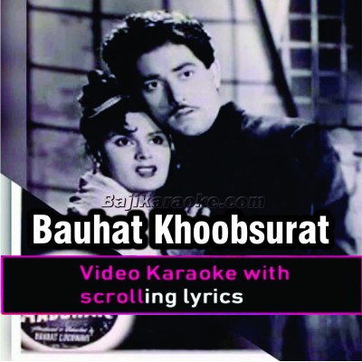Bohat khubsurat hai - Video Karaoke Lyrics