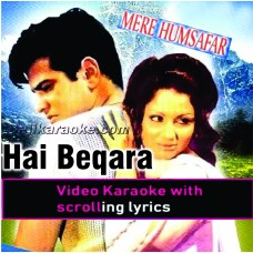 Hai beqarar tamana - Video Karaoke Lyrics | Mujeeb Alam