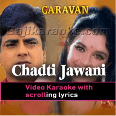 Chadti Jawani Meri Chaal Mastani - Video Karaoke Lyrics