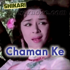 Chaman Ke Phool Bhi Tujhko - Karaoke Mp3