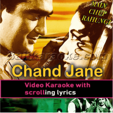 Chand Janne Kahan - Video Karaoke Lyrics