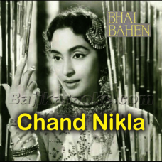 Chand Nikla Bhi Nahi - Karaoke Mp3