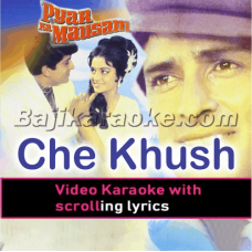 Che Khush Nazare - Video Karaoke Lyrics