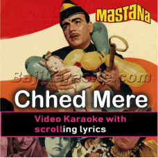 Chhed Mere Humrahi Geet - Video Karaoke Lyrics