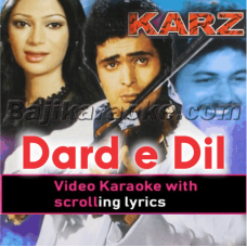 Dard-E-Dil Dard E Jigar - Video Karaoke Lyrics
