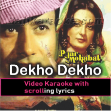 Dekho Dekho Madam - Video Karaoke Lyrics