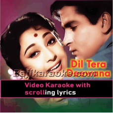 Dil tera deewana hai sanam - Video Karaoke Lyrics