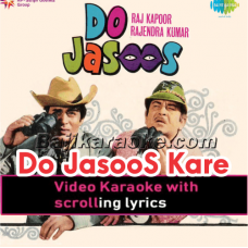 Do Jasoos Kare mehsoos - Video Karaoke Lyrics