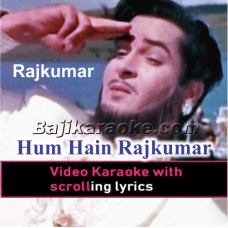 Hum Hain Rajkumar - Video Karaoke Lyrics