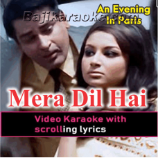 Mera Dil Hai Tera - Video Karaoke Lyrics